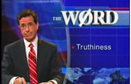 Merriam-Webster's Word of 2006: "Truthiness"